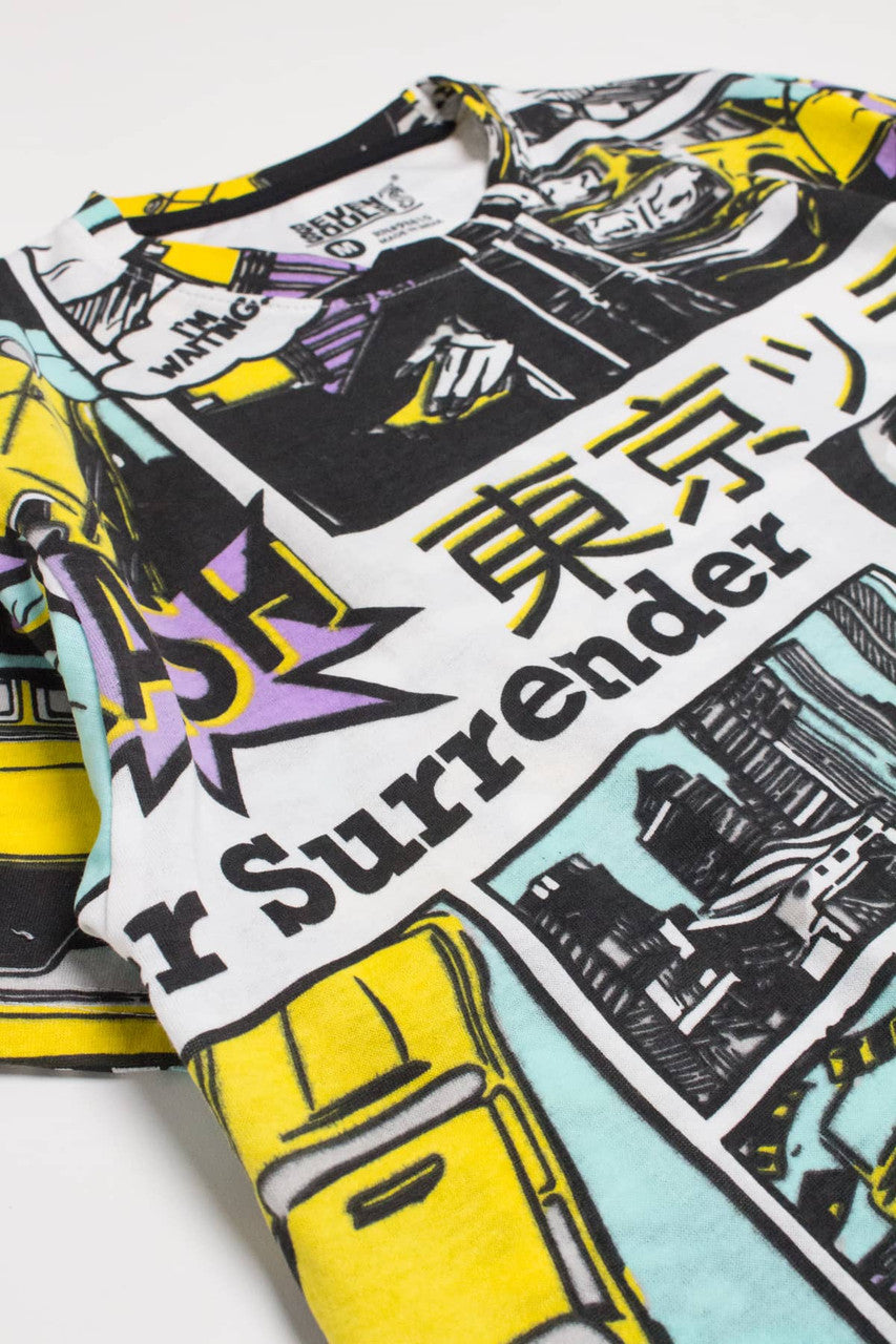 City Comic Strip T-Shirt