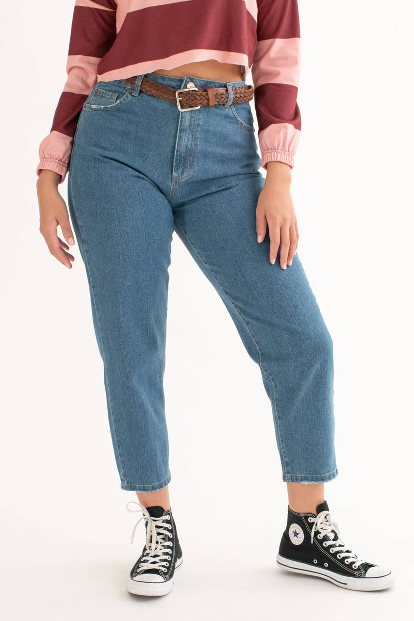 Classic Blue Mom Jeans