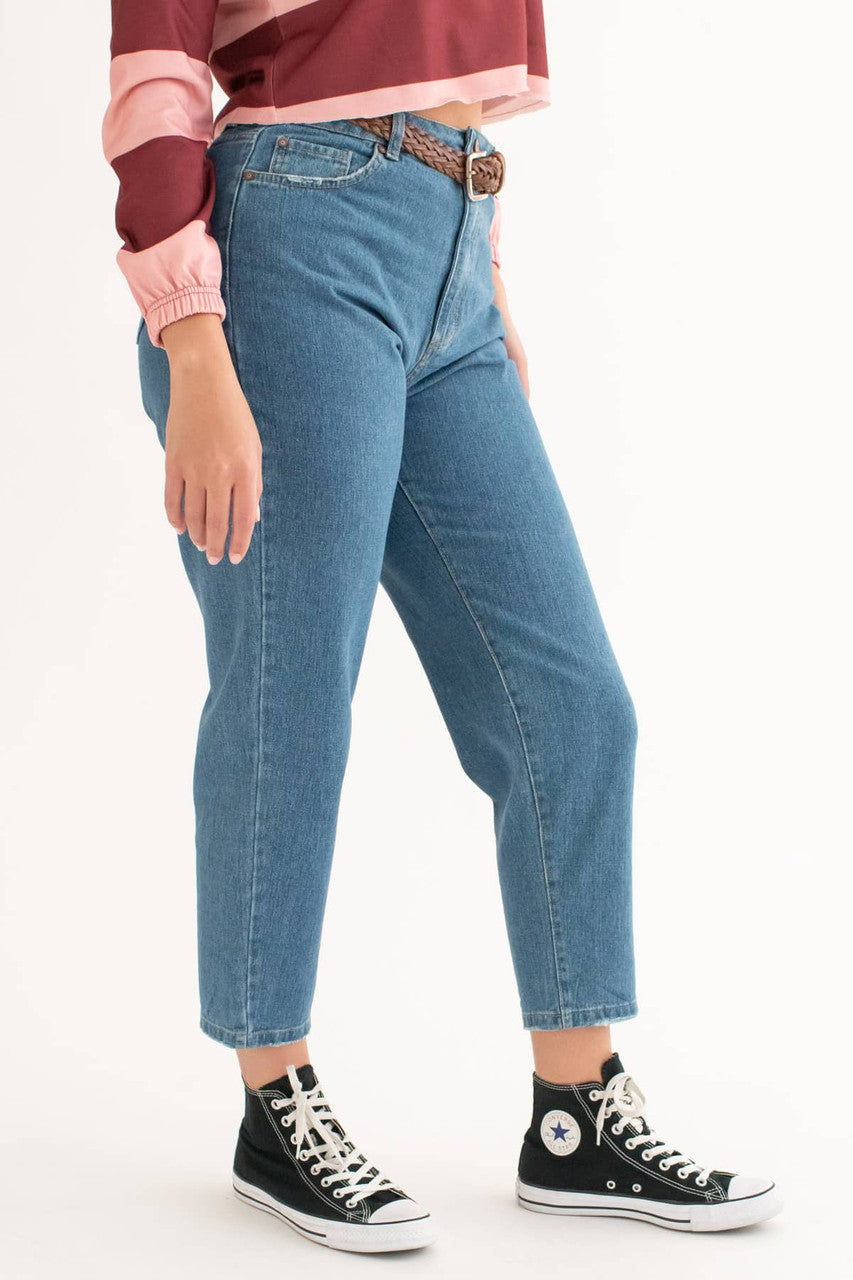 Classic Blue Mom Jeans