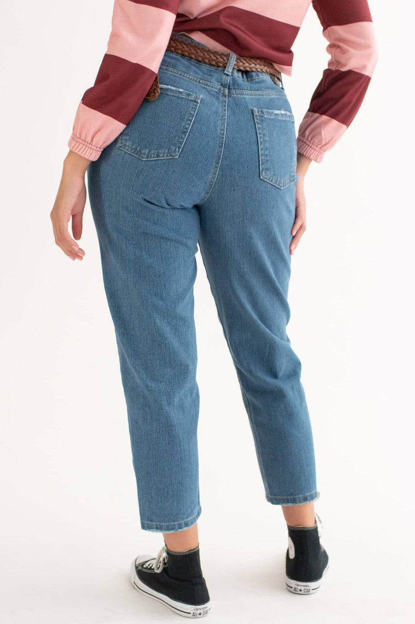 Classic Blue Mom Jeans