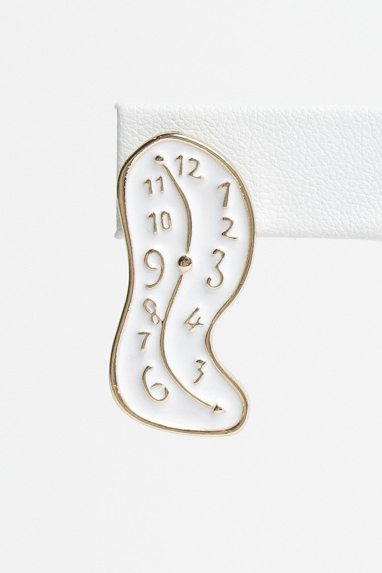 Warped Time Earrings
