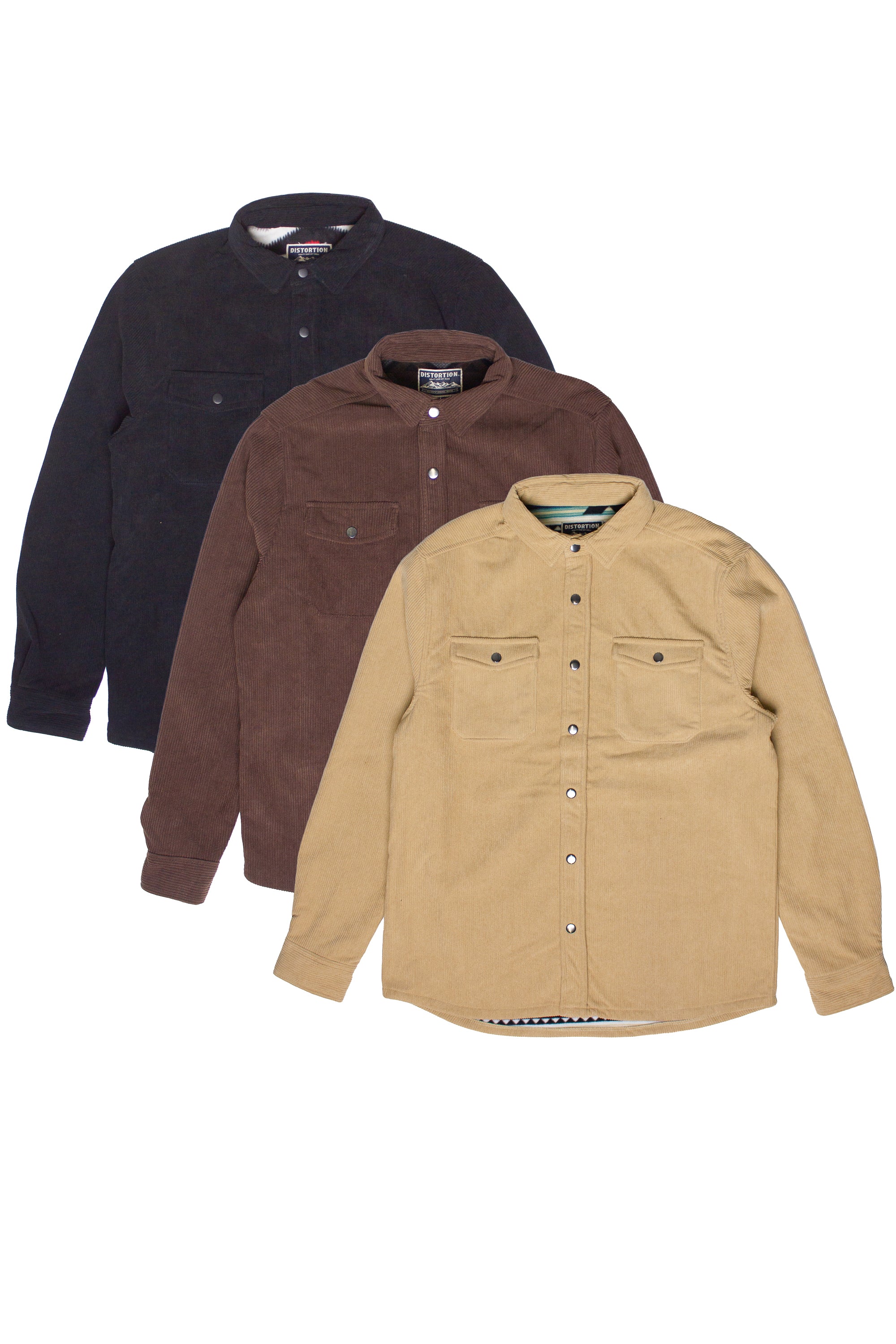 Blanket Lined Corduroy Shackets