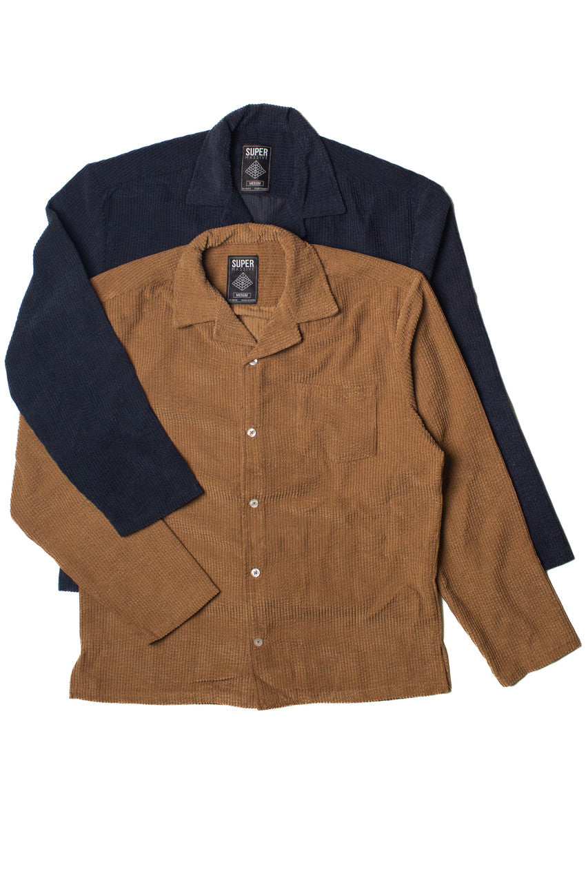 Long Sleeve Corduroy Shirt