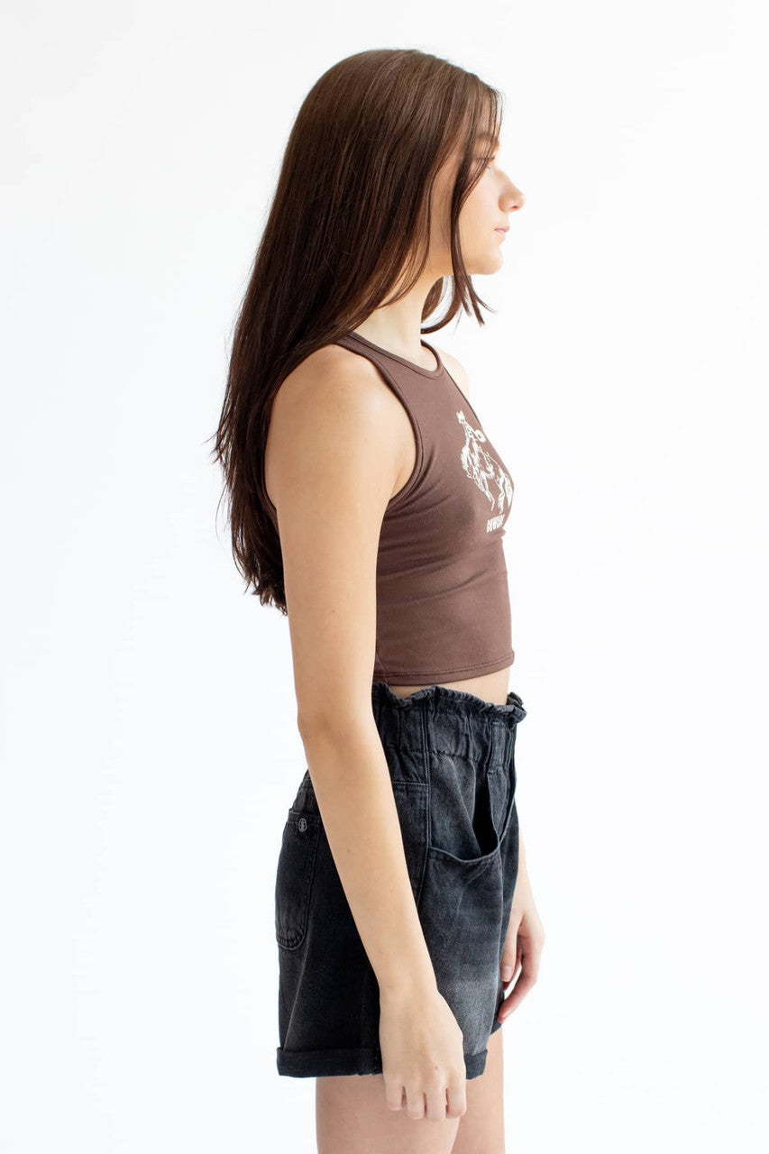 Cowgirl Cropped Tank