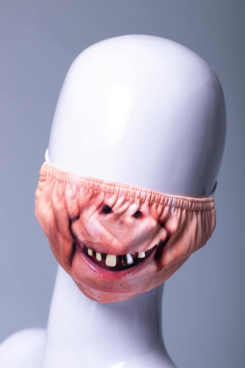 Crooked Smile Face Mask