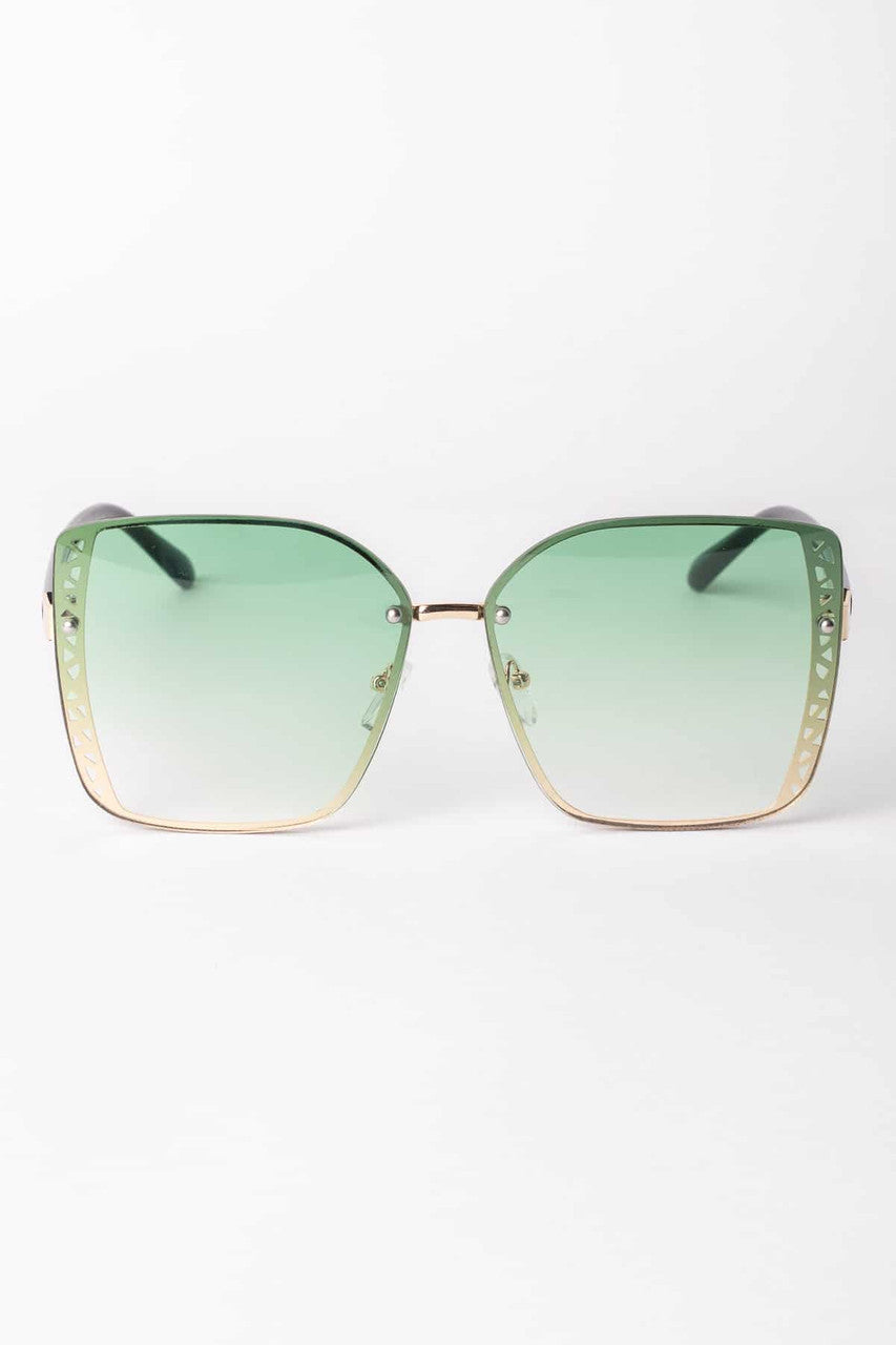 Cut Out Side Detail Sunglasses