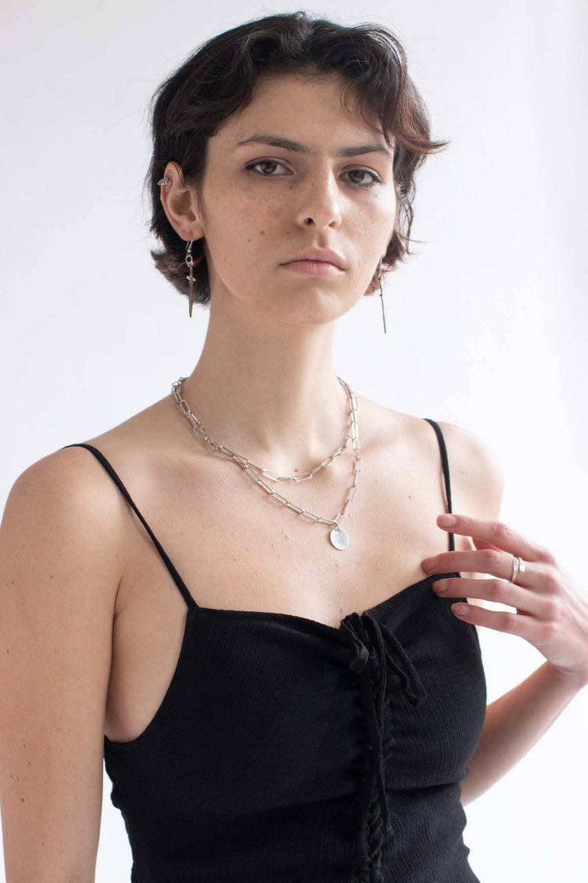 Dagger Charm Earrings