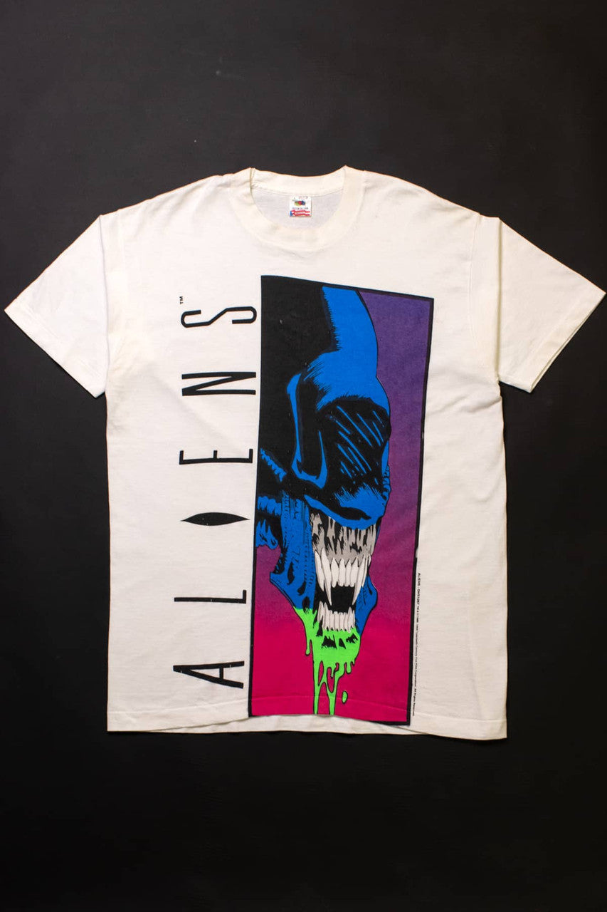 Vintage Dark Horse Neon Xenomorph T-Shirt (1994)