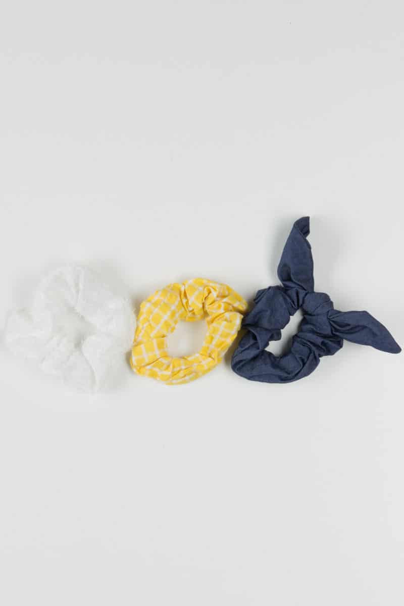 Denim & Fuzz Scrunchie Bundle