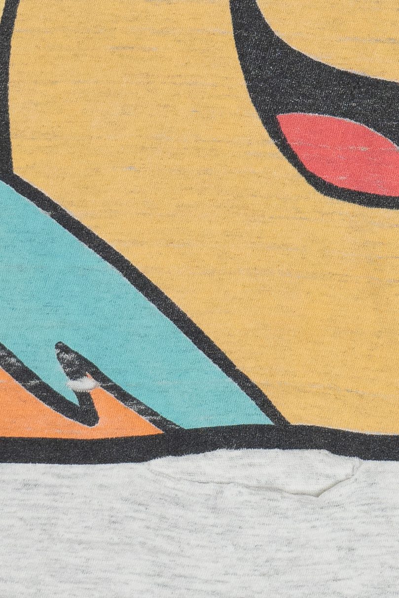 Vintage Thrashed Flintstones Hanna Barbera Paper Thin T-Shirt (1990s)