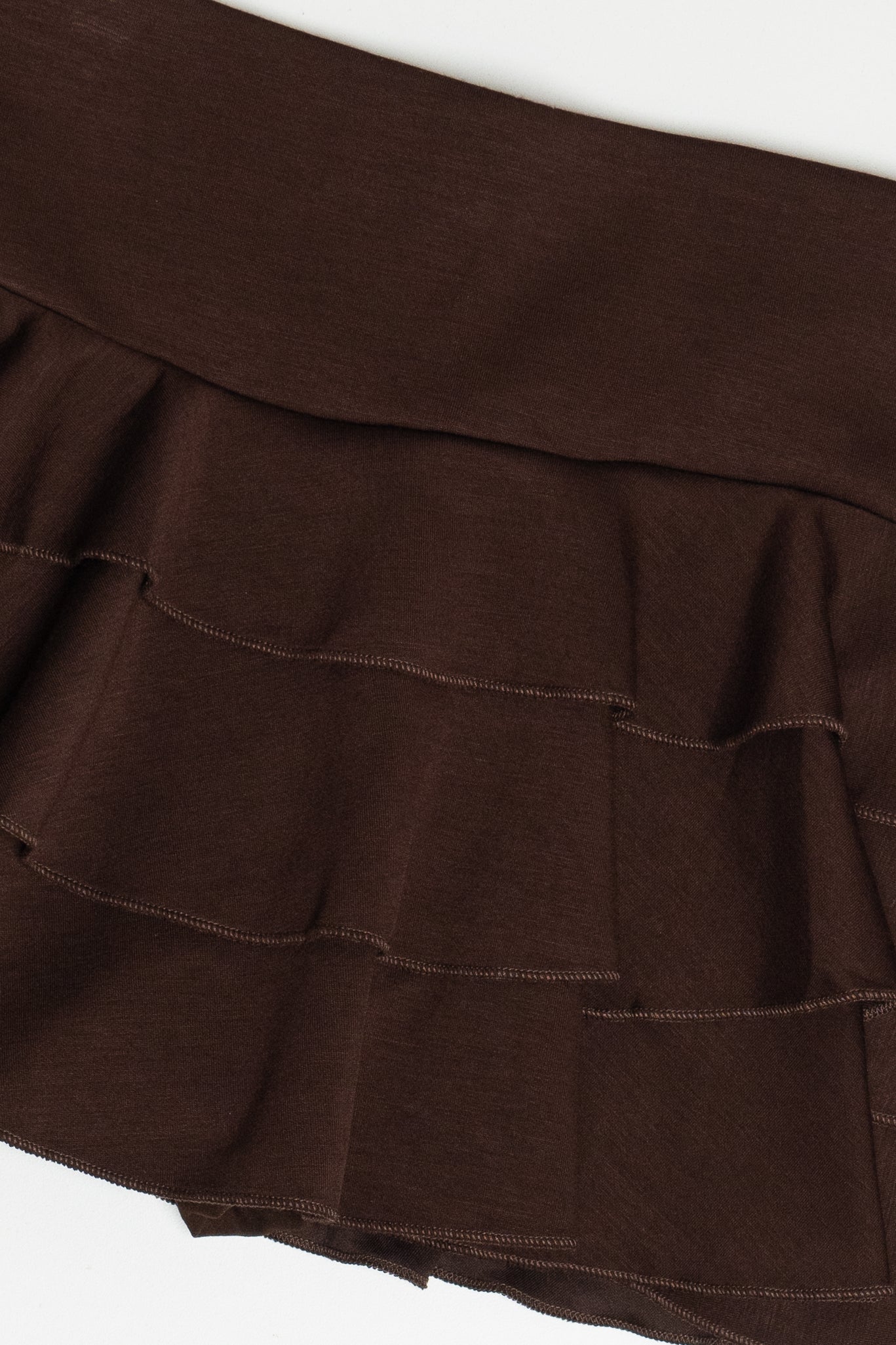 Ruffle Layered Mini Skort