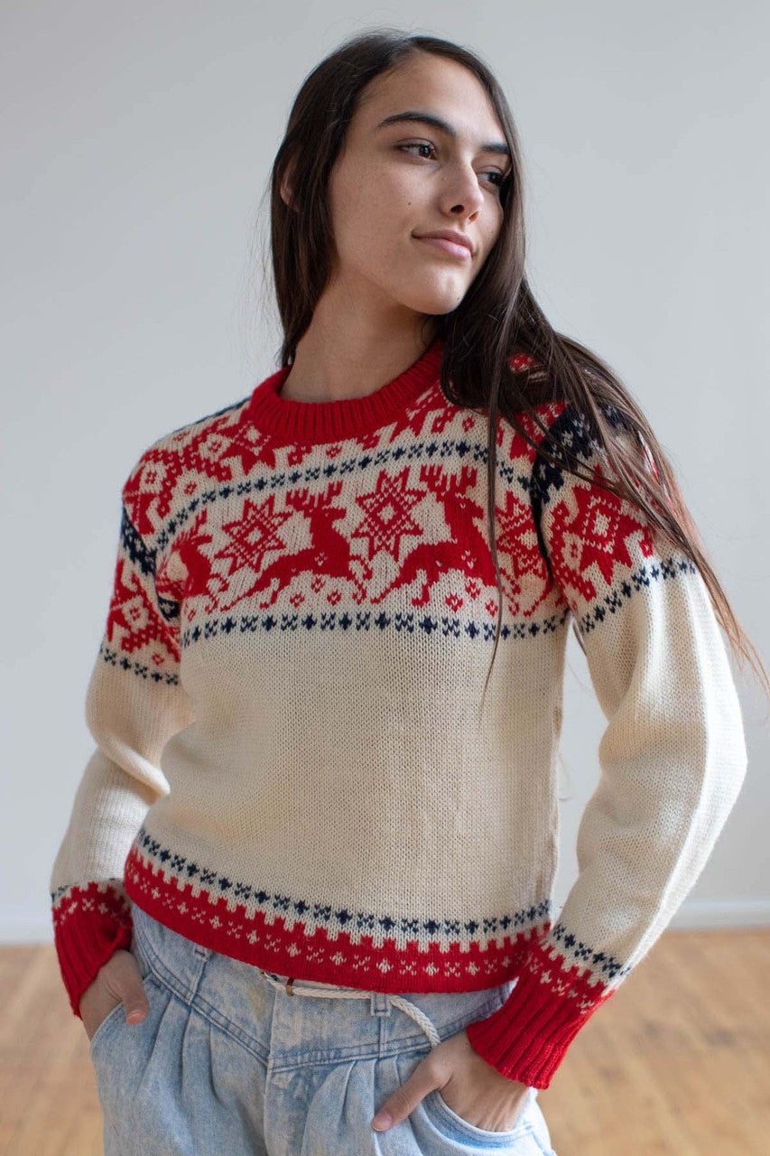 Vintage Fair Isle Sweater 518