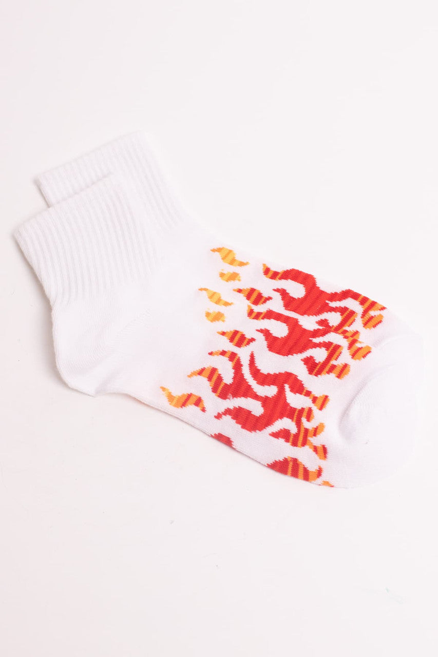 Flaming Socks 3 Pack