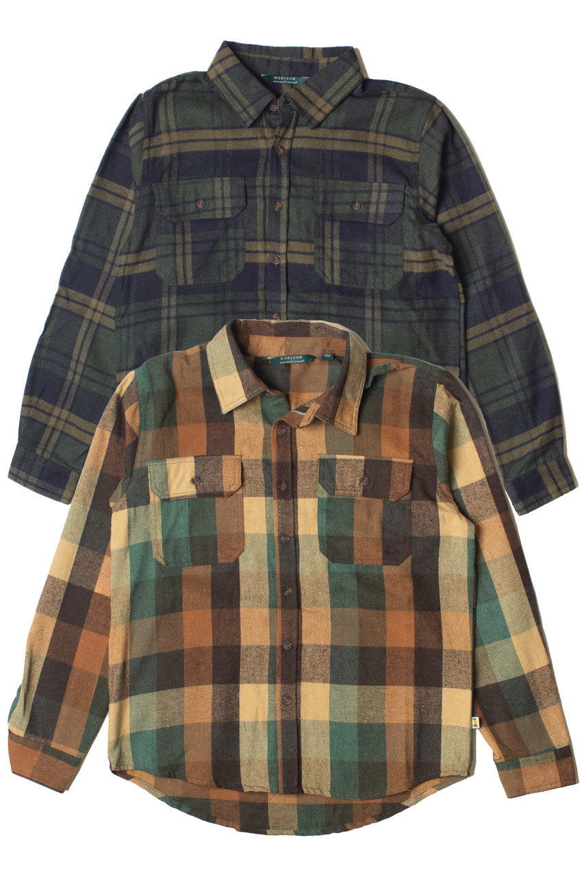 Earth Tones Brushed Flannel