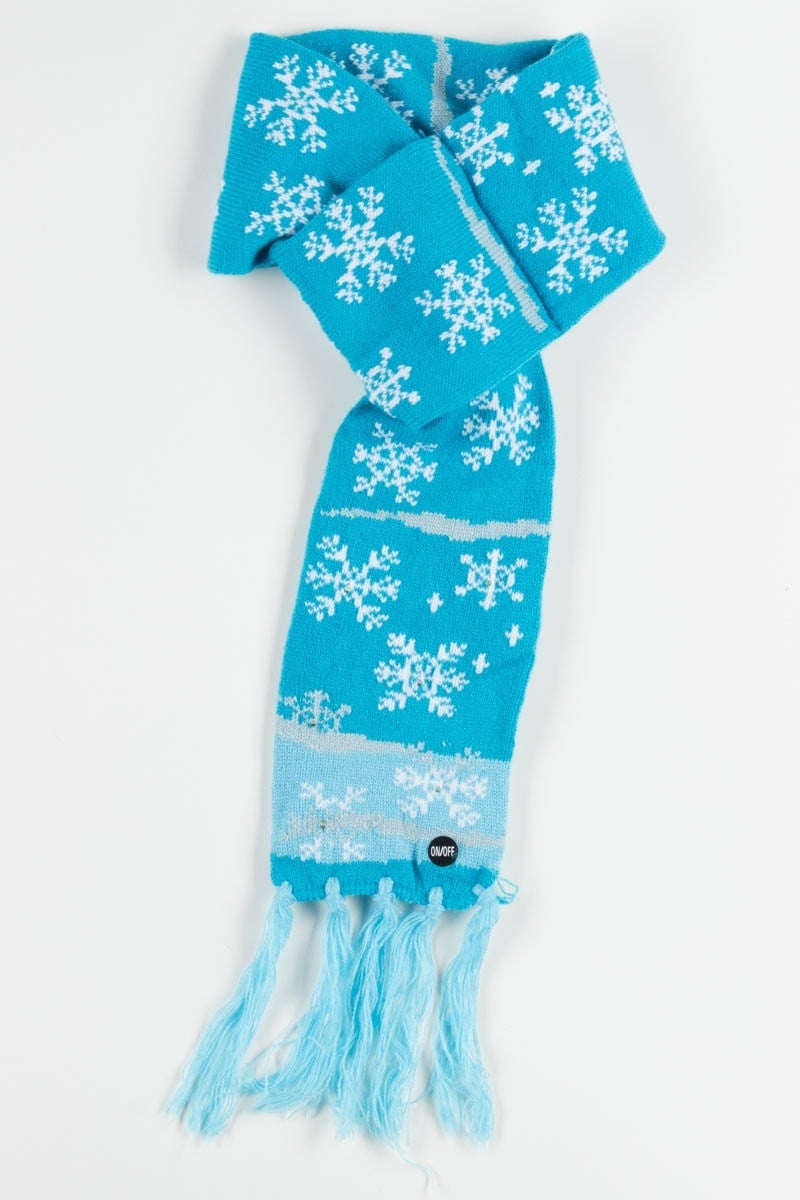 Flashing Snowflake Scarf