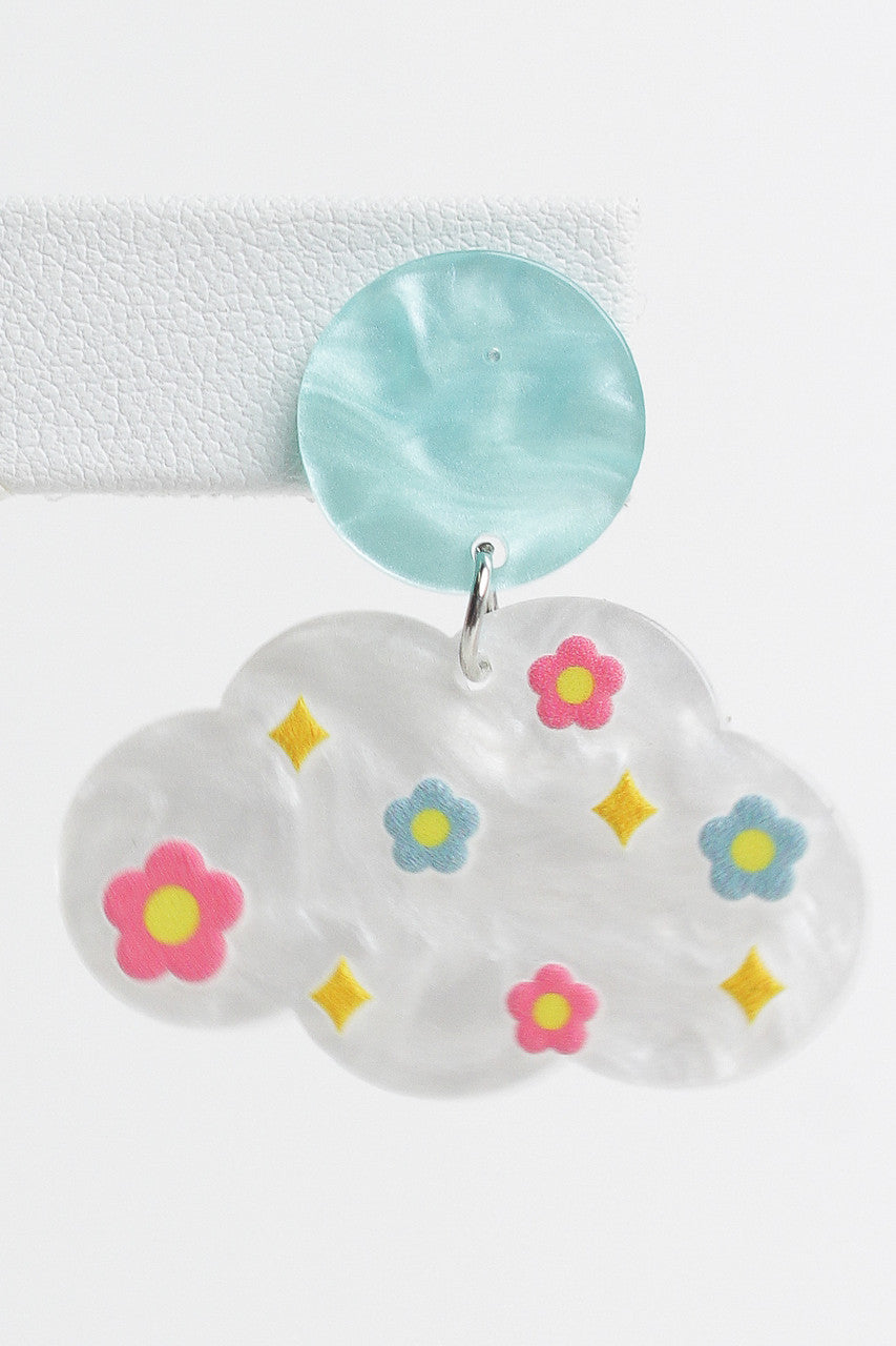 Flower Cloud Earrings