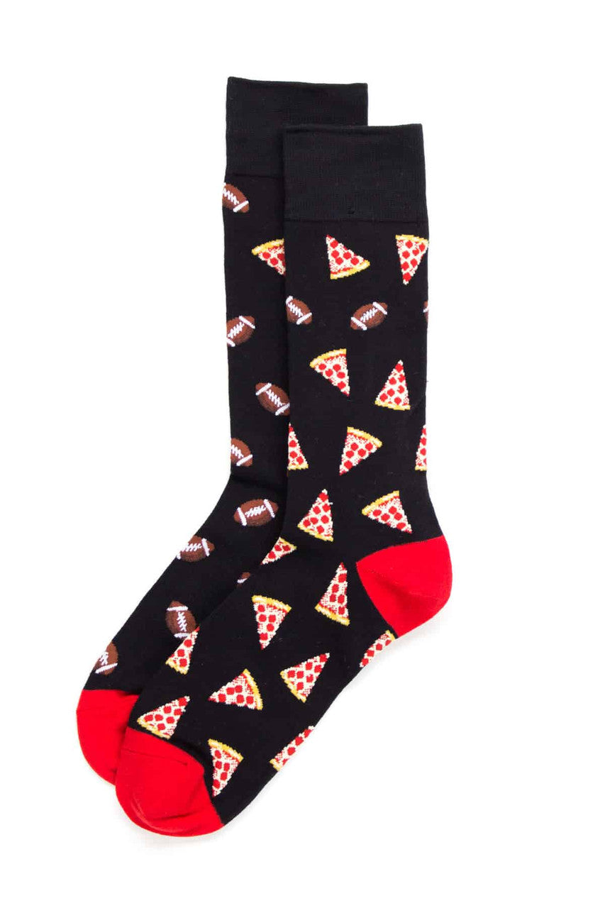 Football Pizza Mix Socks