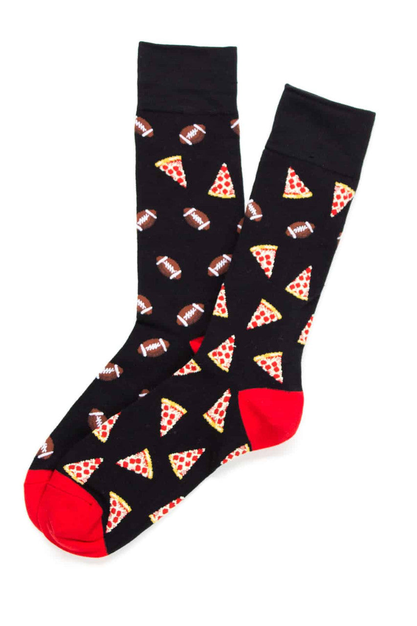 Football Pizza Mix Socks