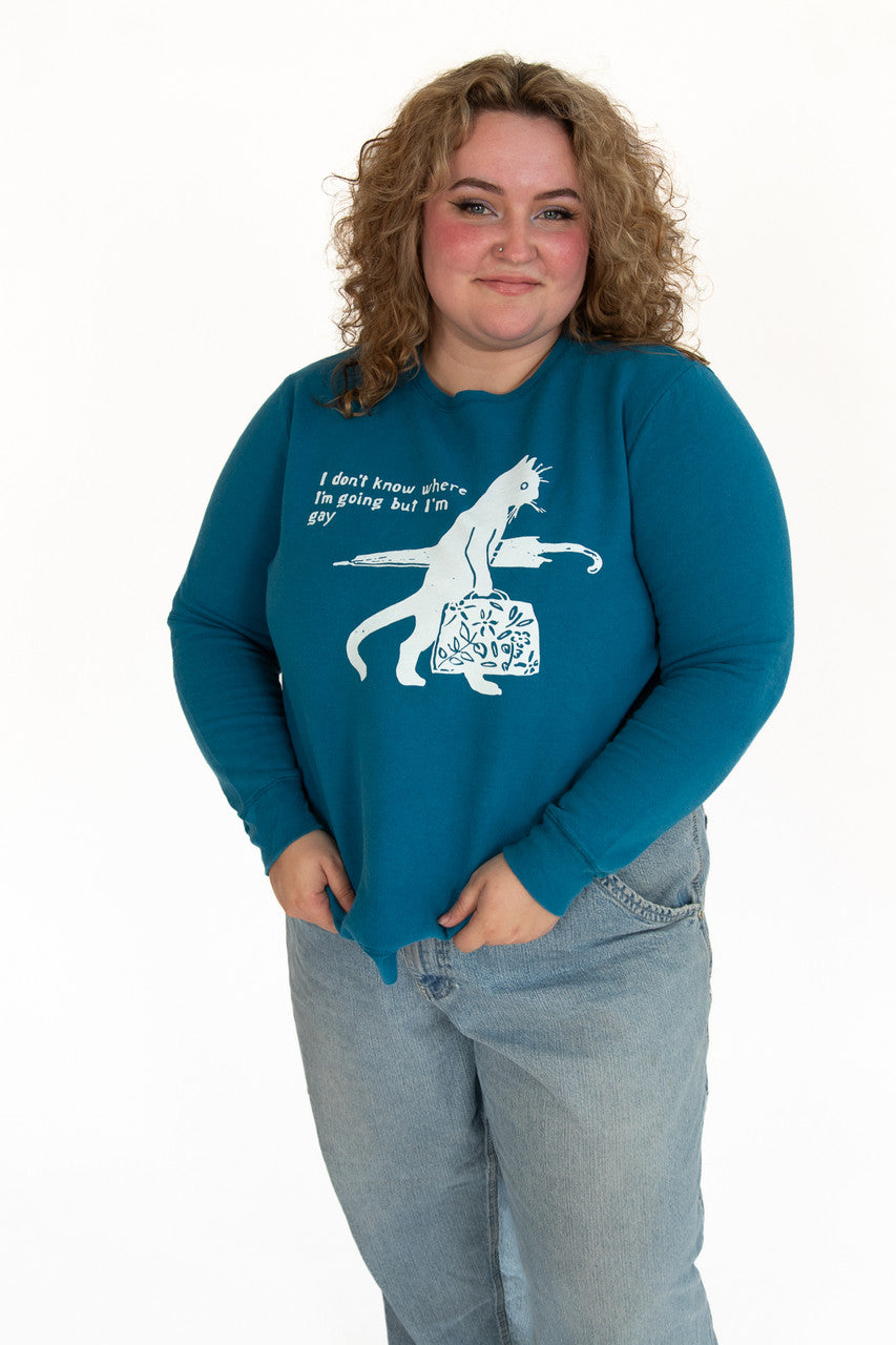 Gay Cat Sweatshirt (Assorted Colors)