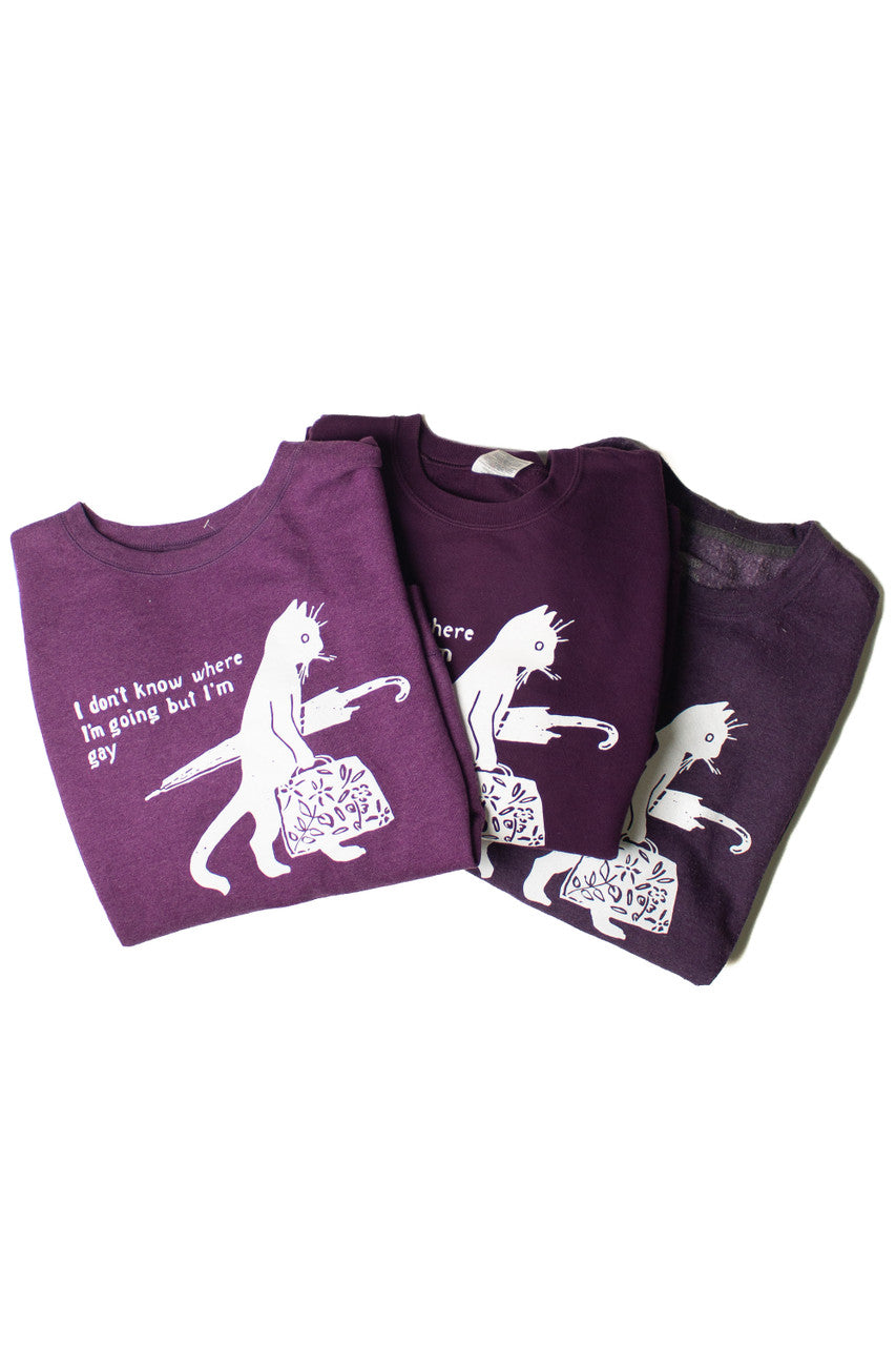 Gay Cat Sweatshirt (Assorted Colors)
