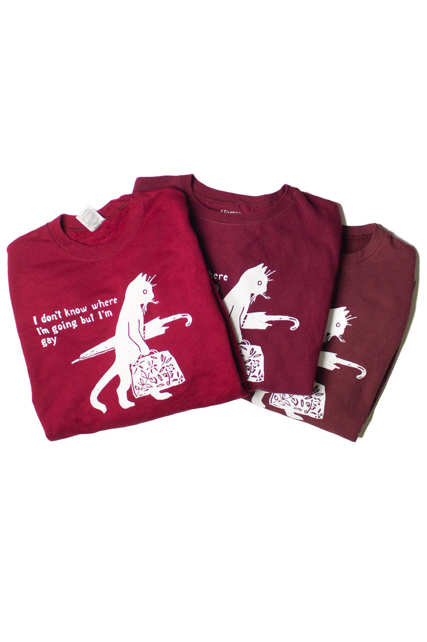 Gay Cat Sweatshirt (Assorted Colors)