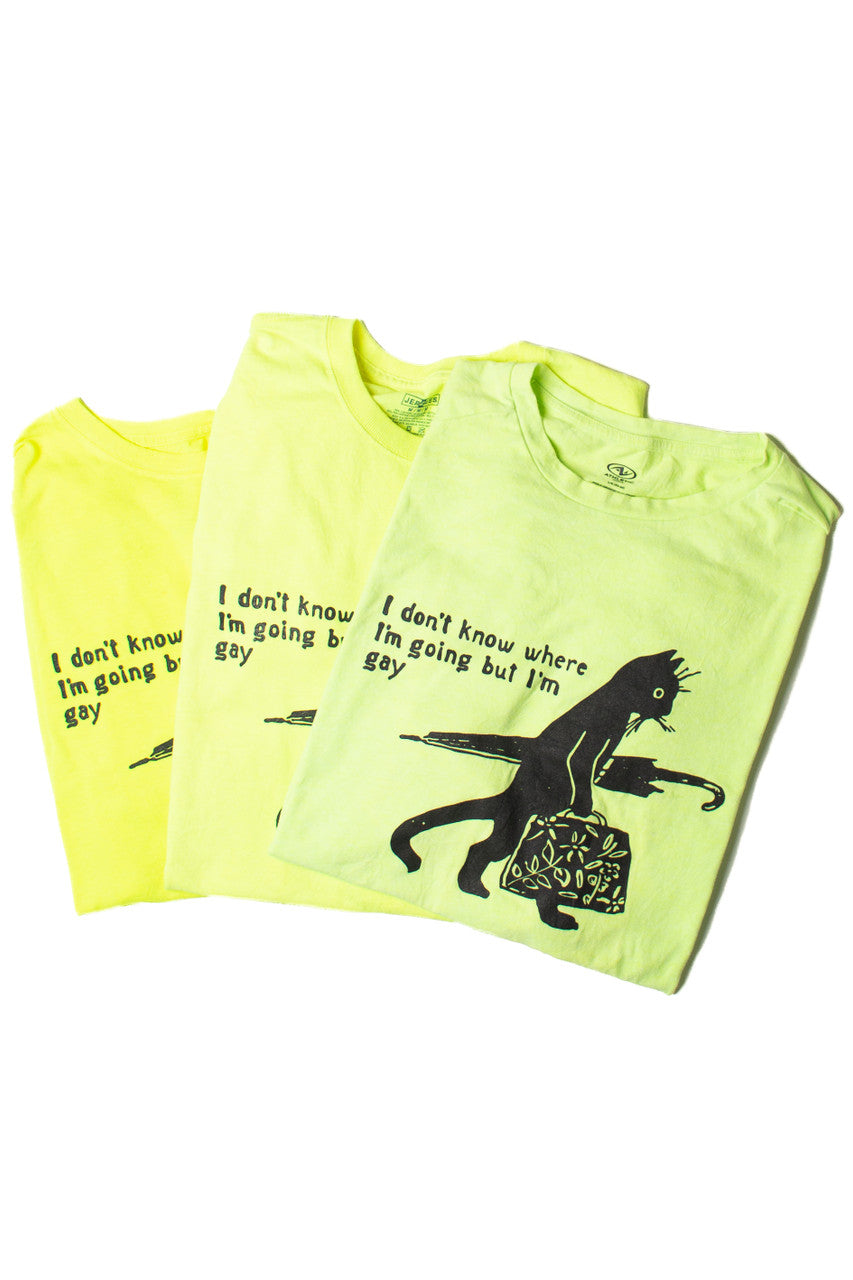Gay Cat T-Shirt (Assorted Colors)