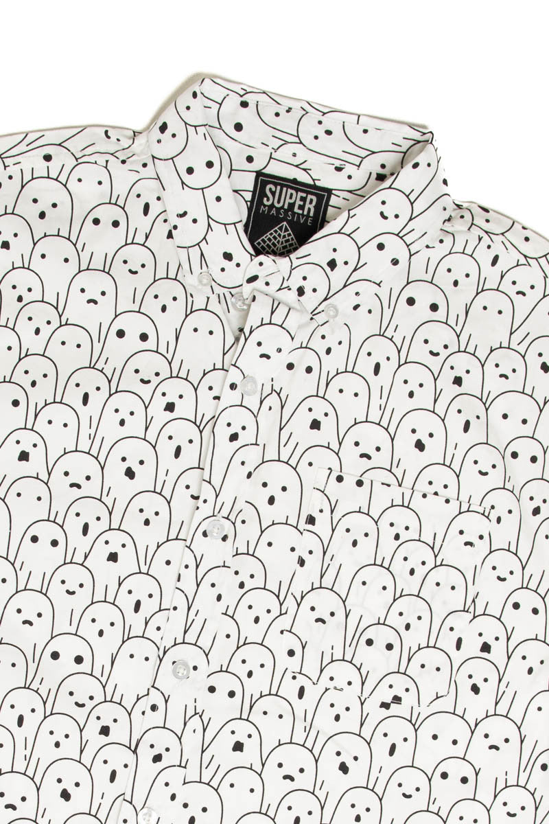 Ghost Boy Button Up Shirt