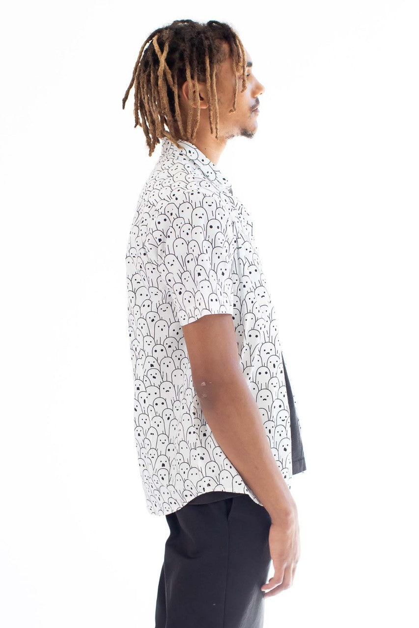 Ghost Boy Button Up Shirt