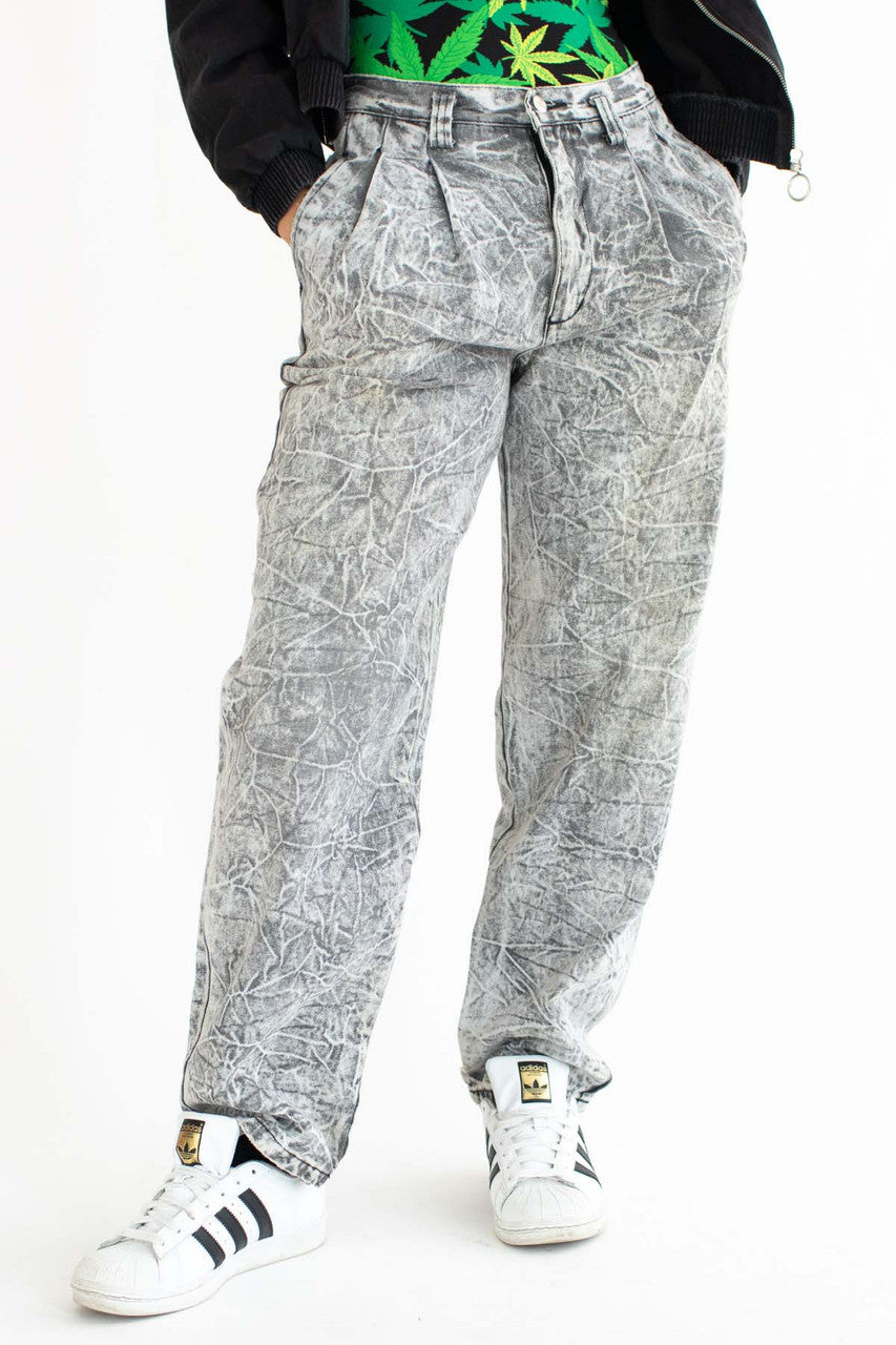 Grey Coda Acid Wash Jeans (sz. 30M)