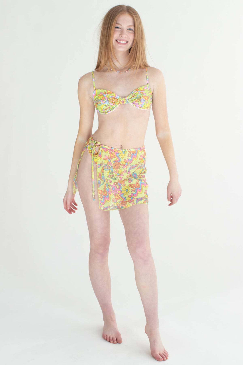 Groovy Floral Cover Up