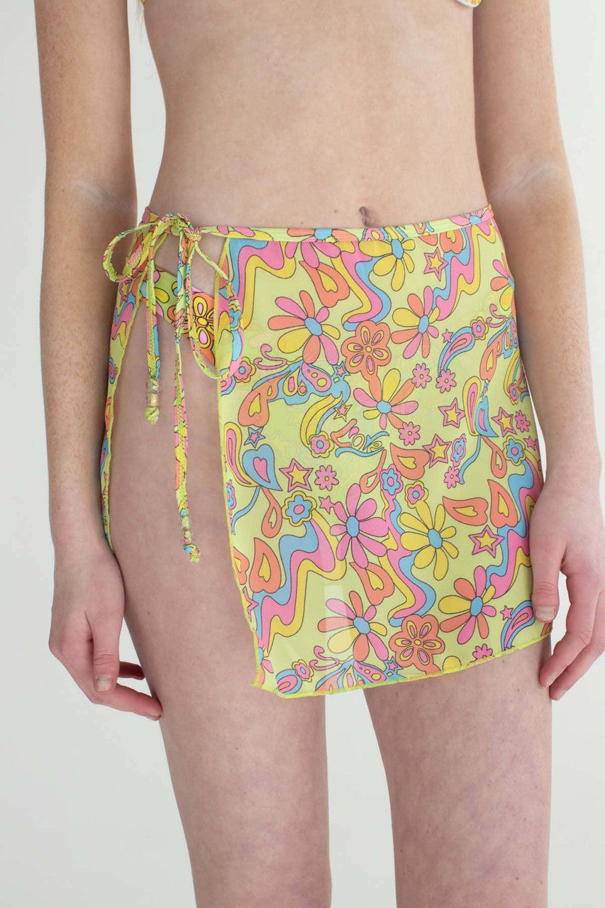 Groovy Floral Cover Up