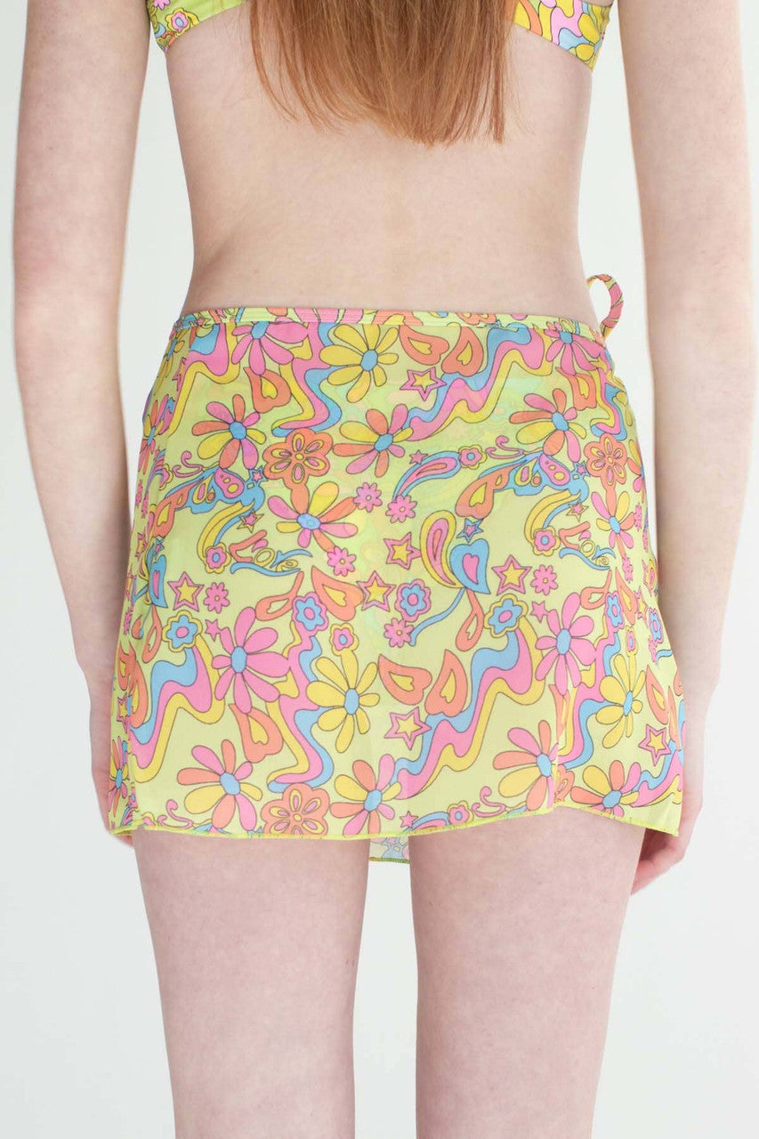 Groovy Floral Cover Up
