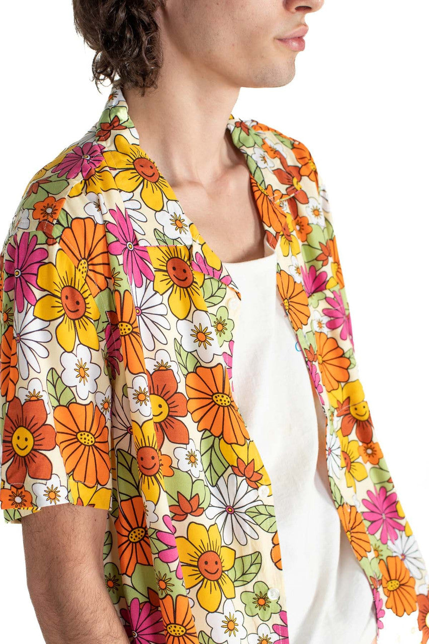 Groovy Garden Button Up Shirt