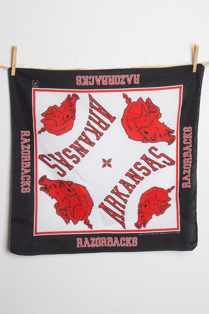 Arkansas Razorbacks Bandana 1