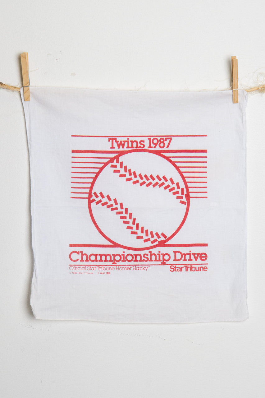 Minnesota Twins 1987 Homer Hanky 1