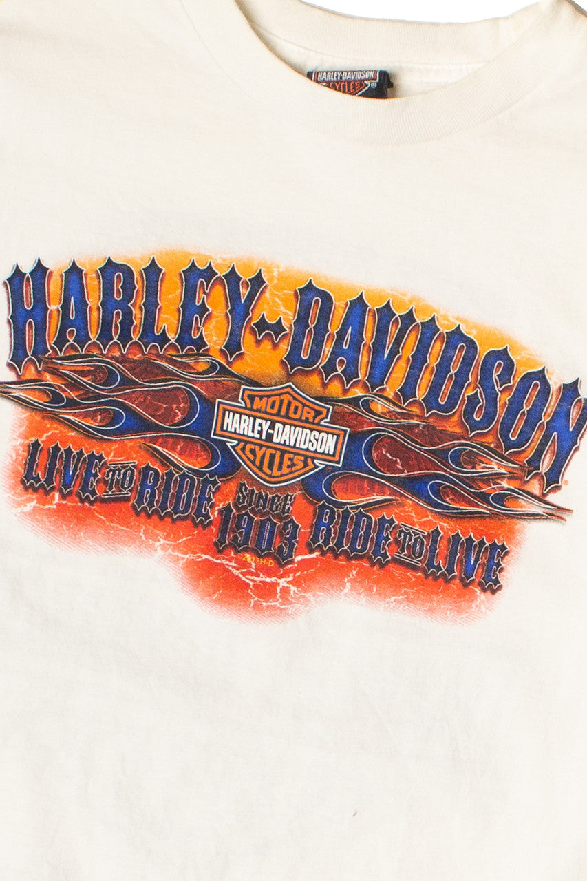 Daytona Beach Florida Harley Davidson T-Shirt (2017)