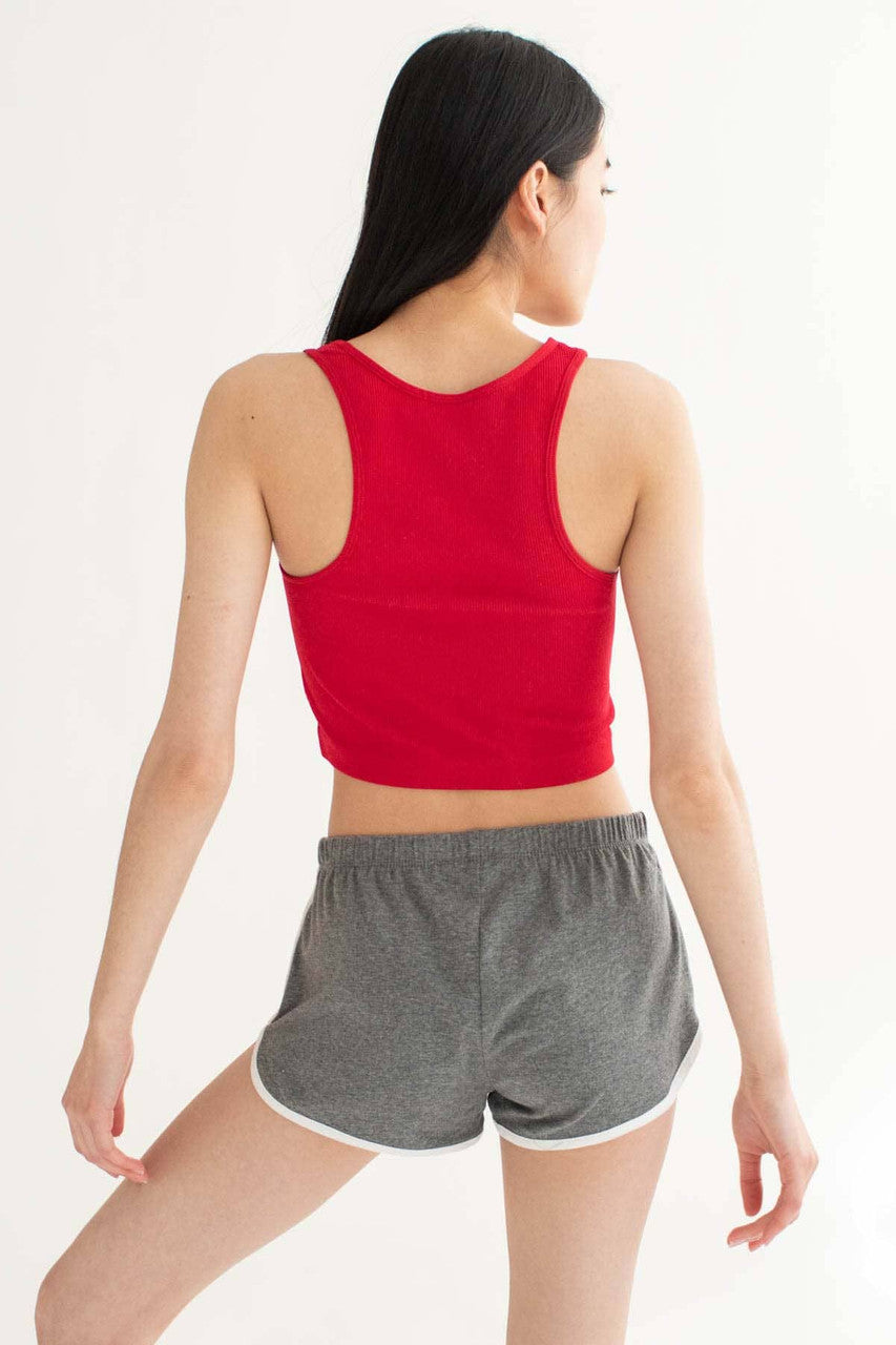 Heather Grey Athletic Dolphin Shorts