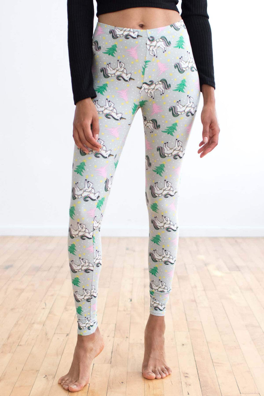 Holiday Unicorn Leggings