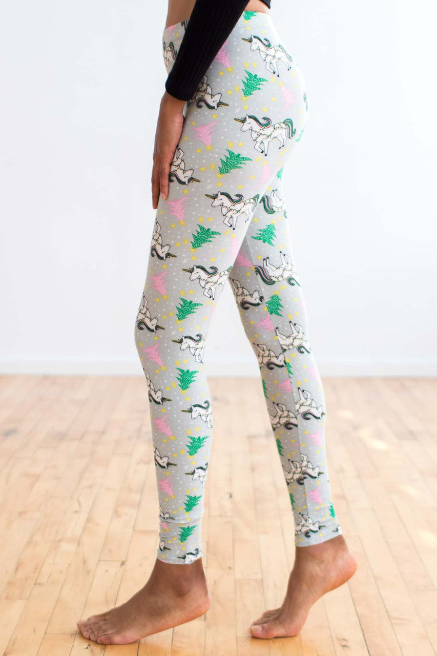 Holiday Unicorn Leggings