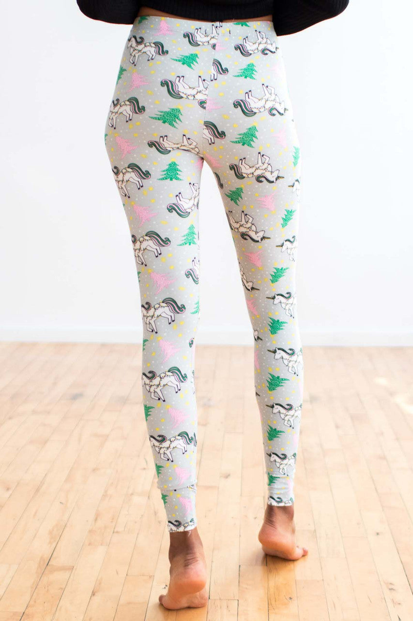 Holiday Unicorn Leggings