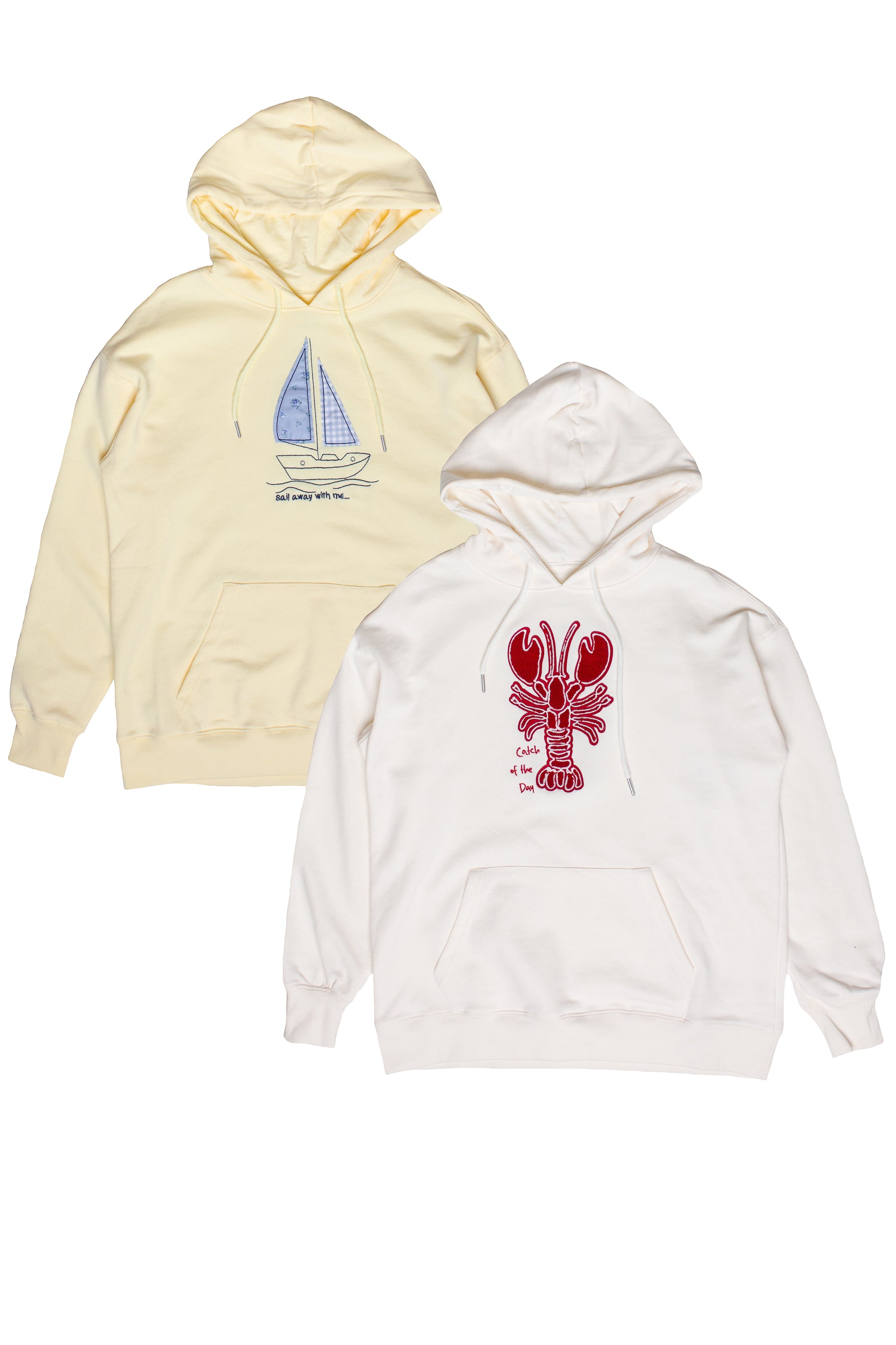 Nautical Patch Hoodies