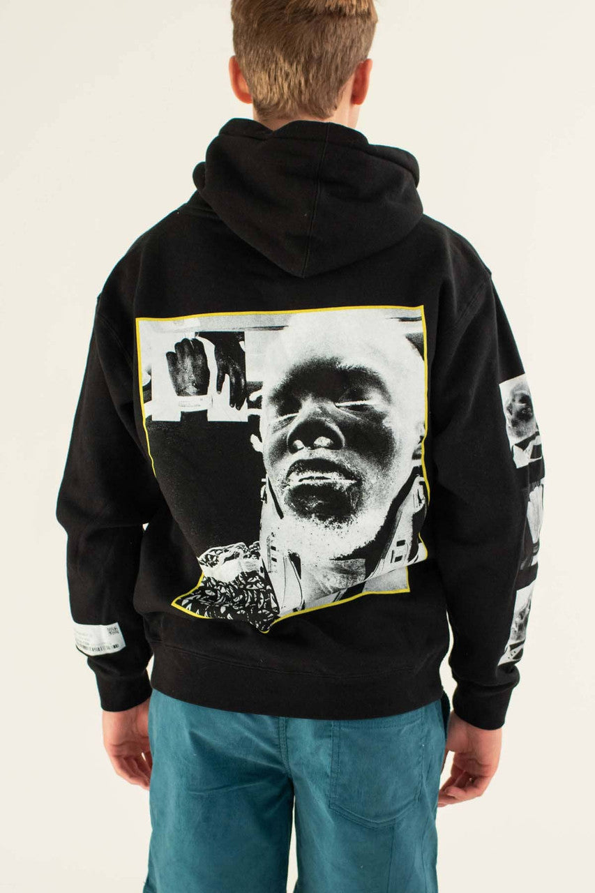 Hospital Negatives Offset Hoodie