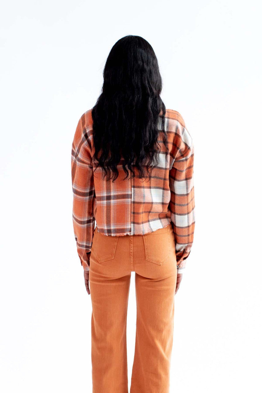 Hot Sauce Raw Edge Flannel