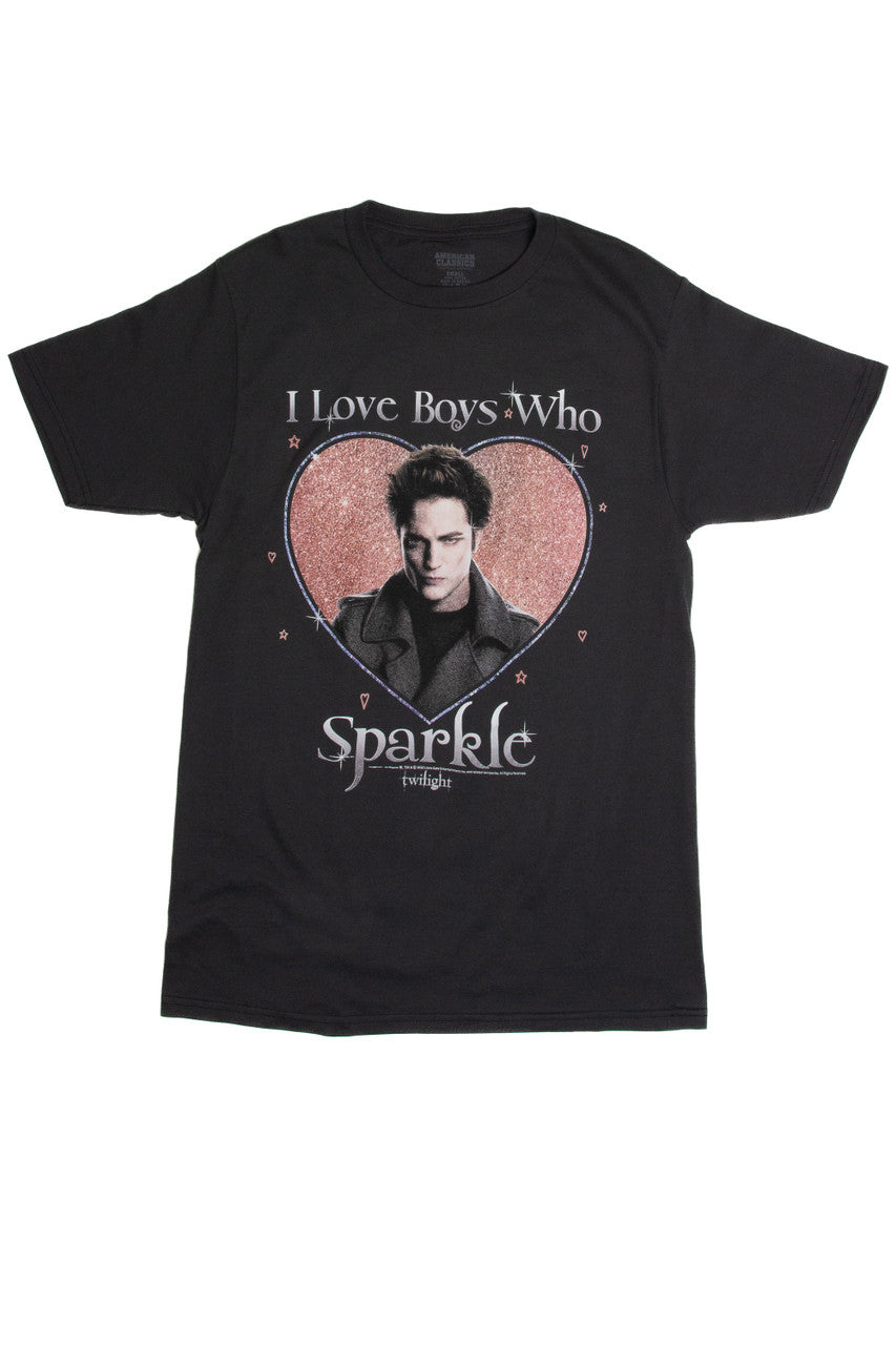 I Love Boys Who Sparkle T-Shirt