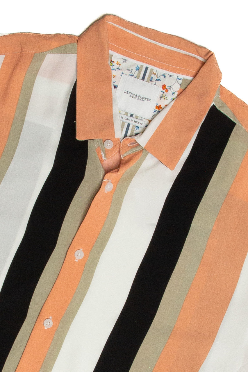 Ice Cream Shop Button Up Shirt