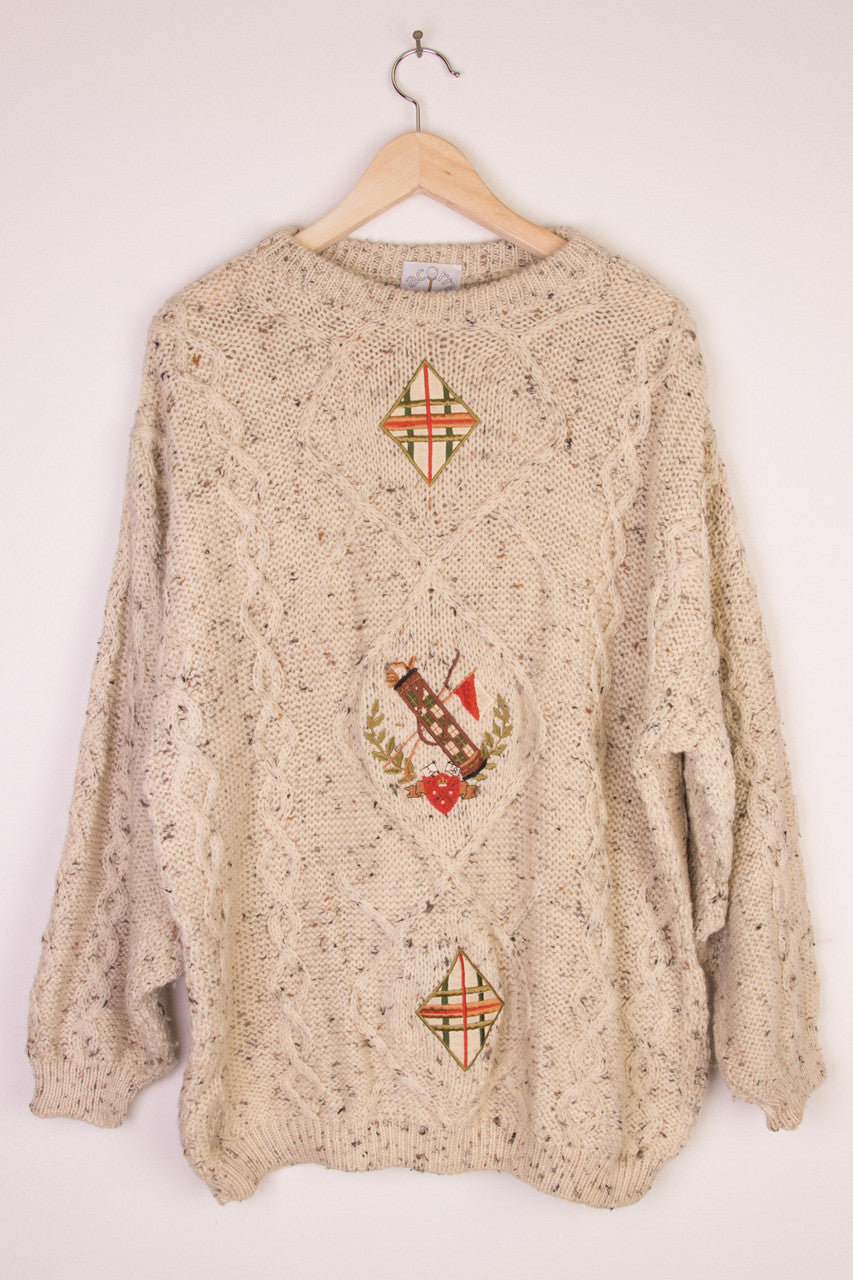 Irish Fisherman Sweater 113