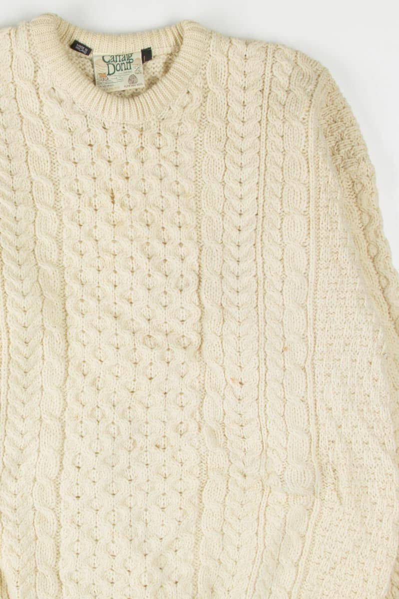 Carraig Donn Irish Fisherman Sweater 382