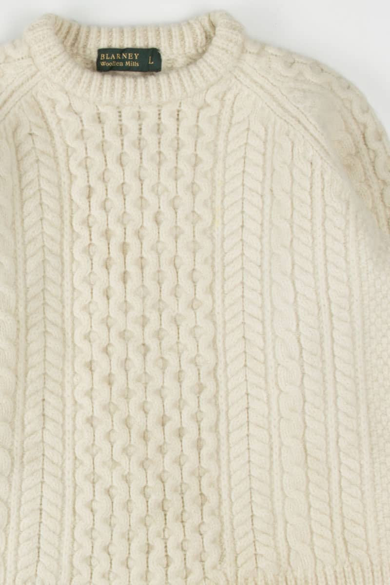 Blarney Woollen Mills Irish Fisherman Sweater 496