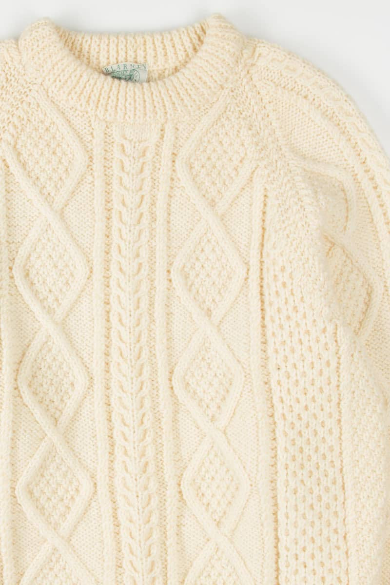 Blarney Woollen Mills Irish Fisherman Sweater 618