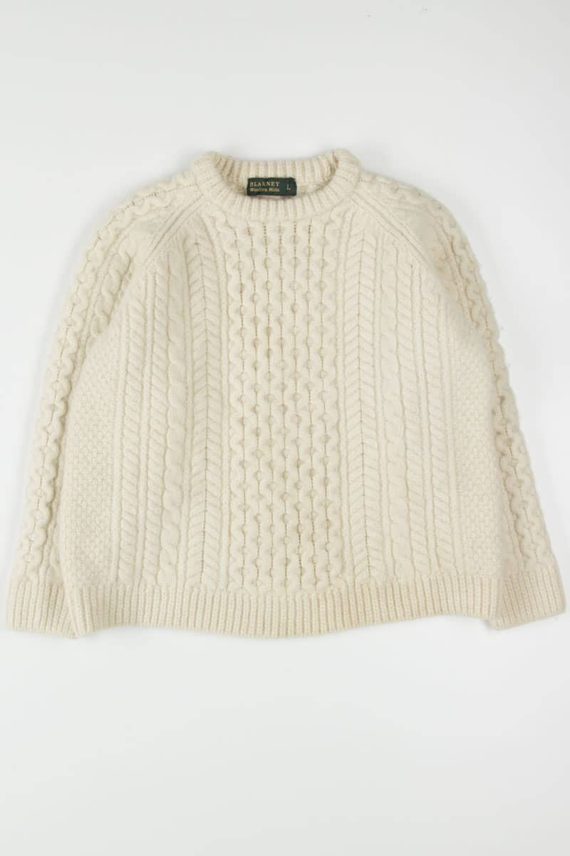 Blarney Woollen Mills Irish Fisherman Sweater 496